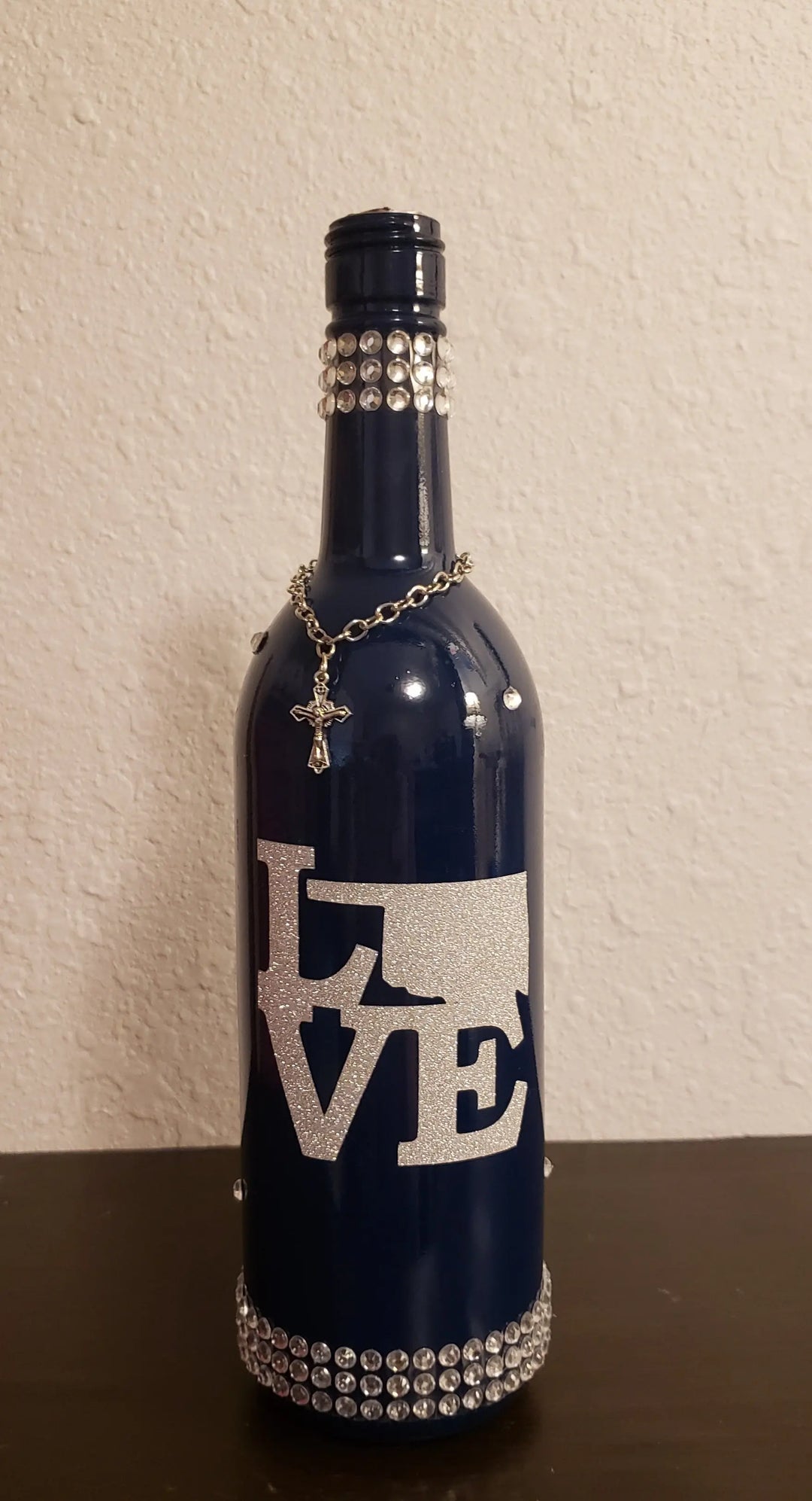 Home State "LOVE" Wine Bottle Decor TCB-Toni's Craft Boutique