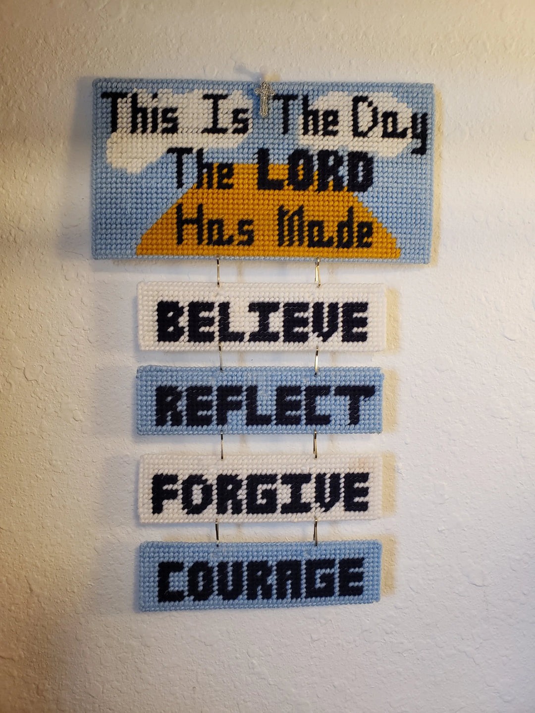 "This is the Day the Lord has made" Wall Hanging TCB-Toni's Craft Boutique