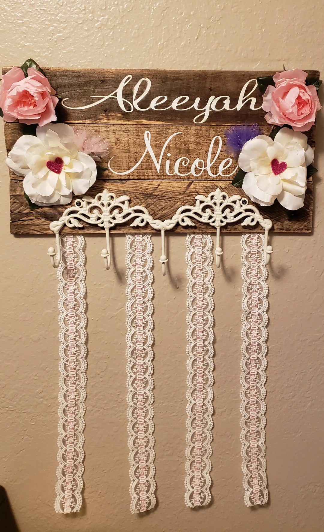Girl's Bow Organizer TCB-Toni's Craft Boutique