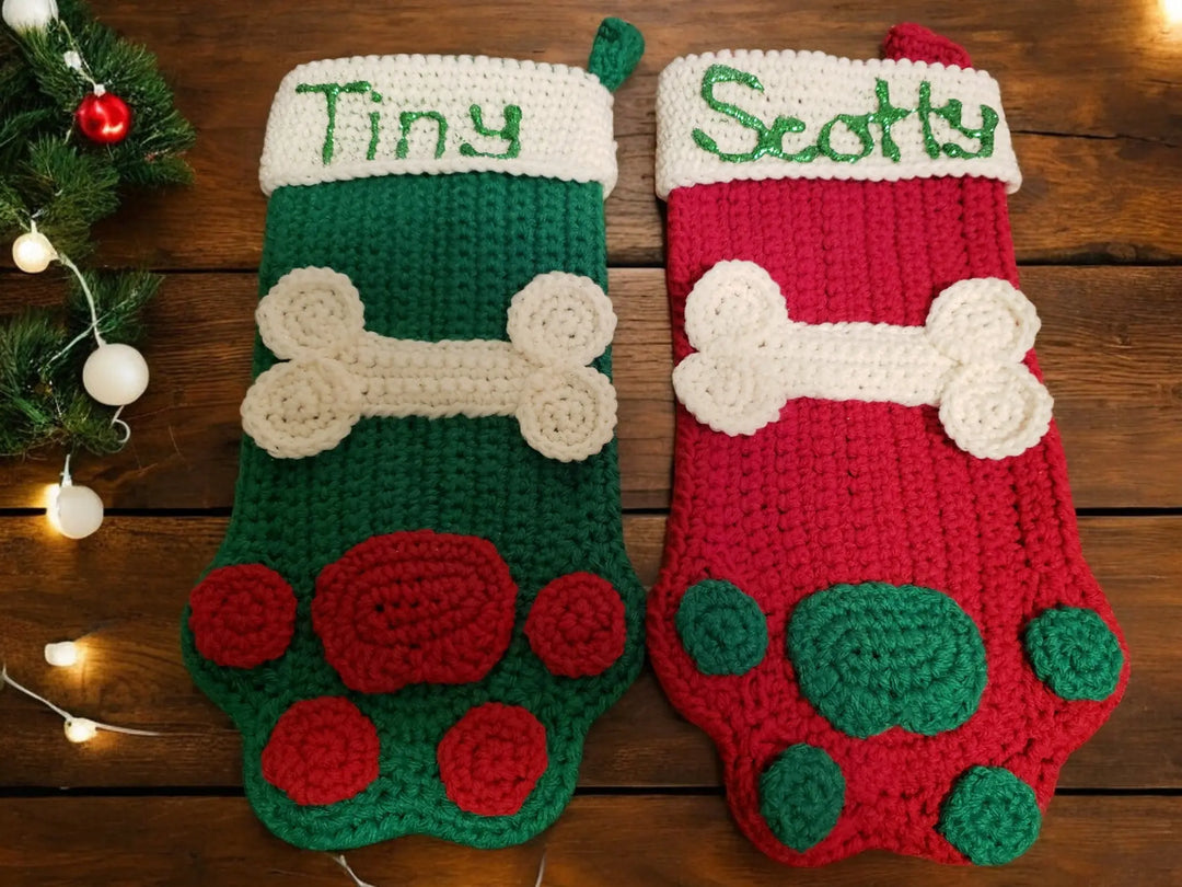Personalized Pet Stockings TCB-Toni's Craft Boutique