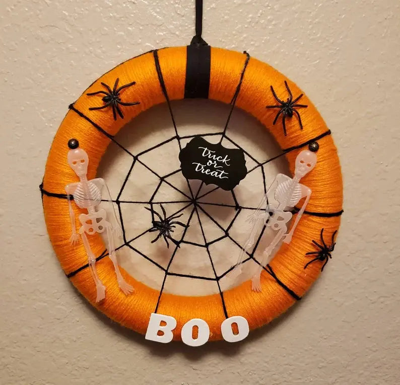 Halloween Wreath TCB-Toni's Craft Boutique