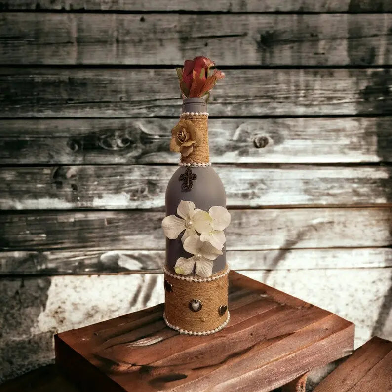 WINE BOTTLE DECOR TCB-Toni's Craft Boutique