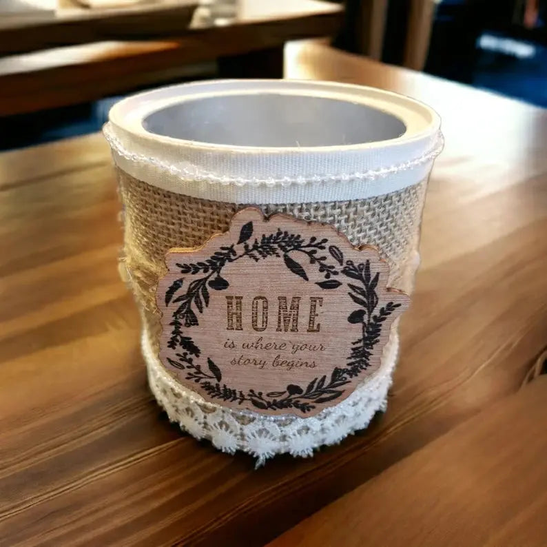 Decorative Rope Twined Storage Basket TCB-Toni's Craft Boutique