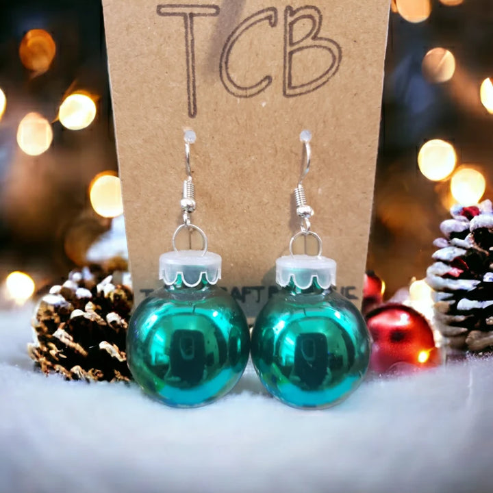 Christmas Bulb Earrings