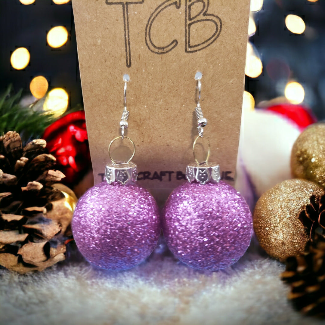 Christmas Bulb Earrings