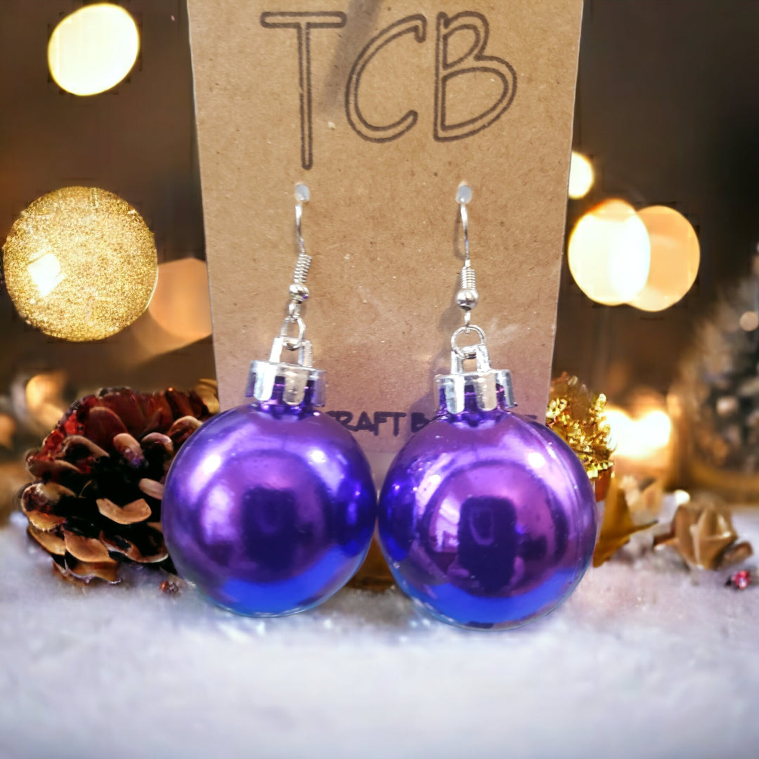 Christmas Bulb Earrings