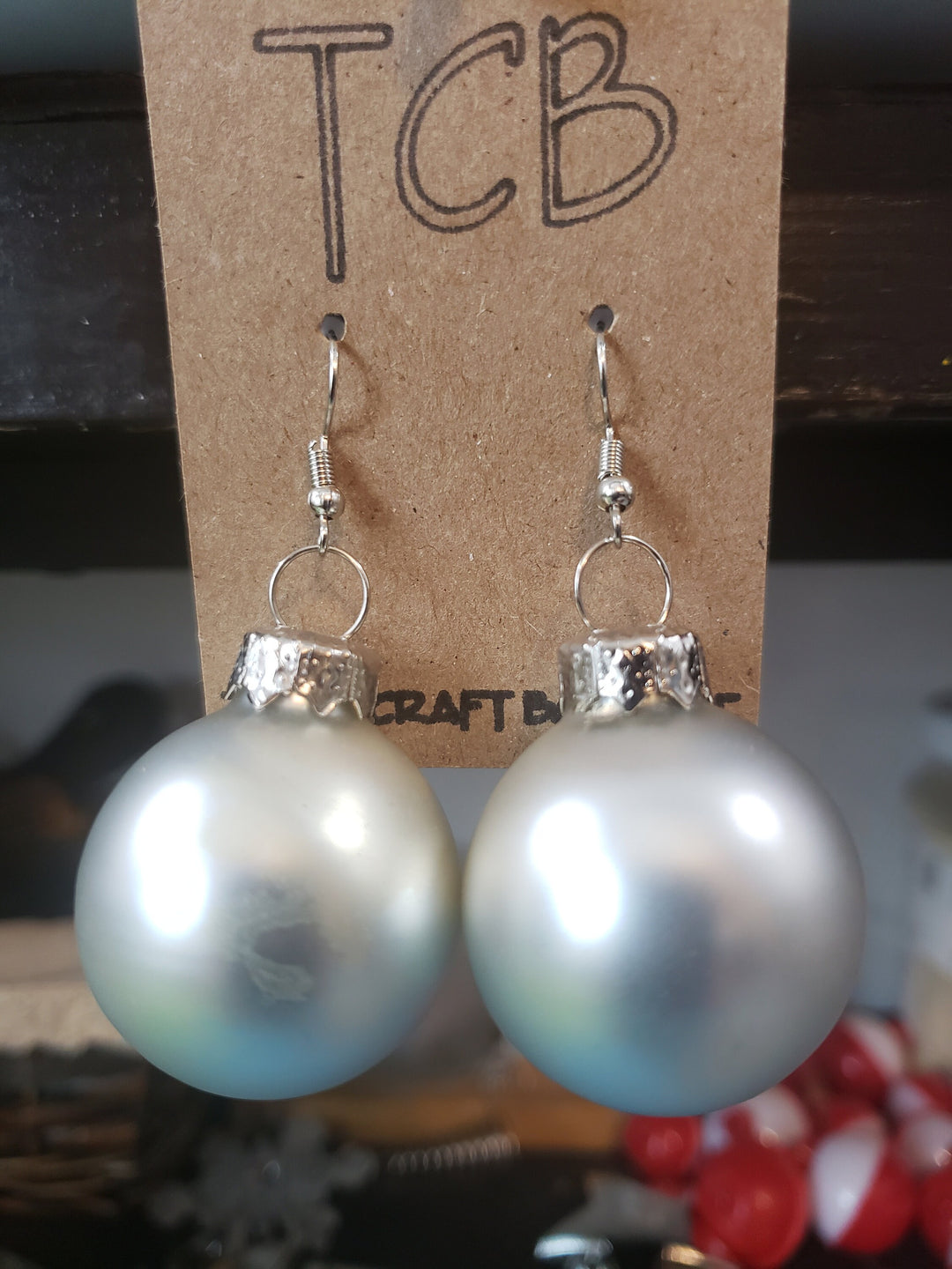 Christmas Bulb Earrings